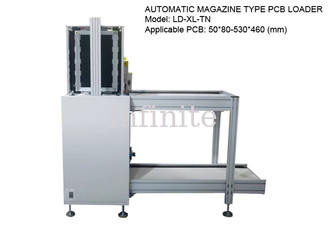 Automatischer XL-Leiterplatten-SMT-Magazinlader für Leiterplattengrößen von 50 * 80 - 530 * 460 mm