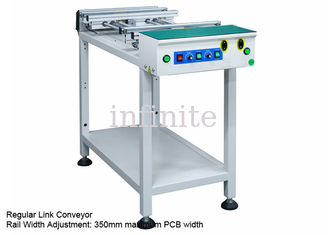 1,2 m 1,5 m PCB-Inspektionsförderer Verstellbare Schiene PCB-Handling-Ausrüstung