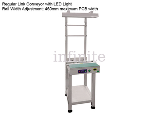 2 m 2,5 m normaler PCB-Link-Förderer, einstellbar mit LED-Licht