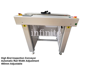 High-End-Leiterplattenförderer 460 mm maximale Leiterplattenbreite mit automatischer Schienenbreitenanpassung