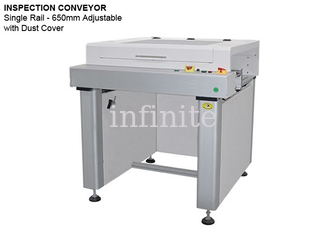 Einspuriger SMT-Inspektionsförderer, 650 mm breit, mit Staubschutz