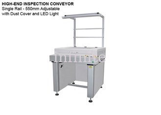 Einspuriger SMT-Leiterplatten-Förderer, Schienenbreite 550 mm, mit Touch Screen