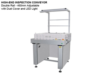 SMT-Leiterplatten-Inspektionsförderer 460 mm maximale Leiterplattenbreite mit LED-Licht
