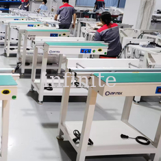 1.5 Meter Einzelbahn Normal SMT Pcb Förderer 460mm Max. Breite Motorisierte Schienenbreite Anpassung