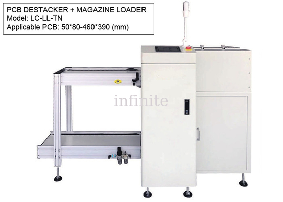 LL-Größe PCB Destacker Dual SMT PCB Loader Für 0,6 mm dicke PCB