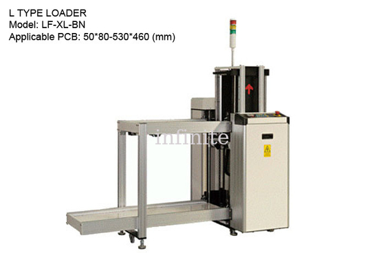 L-Typ SMT-Magazinlader 900 mm Höhe XL-Größe PCB mit MCGS-Touchscreen