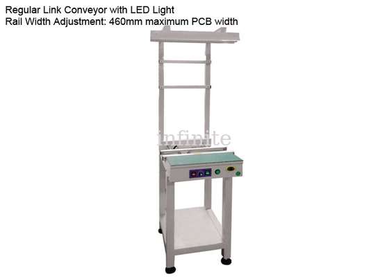 2 m 2,5 m normaler PCB-Link-Förderer, einstellbar mit LED-Licht