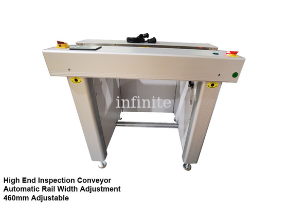 High-End-Leiterplattenförderer 460 mm maximale Leiterplattenbreite mit automatischer Schienenbreitenanpassung