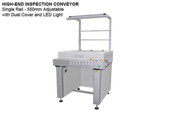 Einspuriger SMT-Leiterplatten-Förderer, Schienenbreite 550 mm, mit Touch Screen