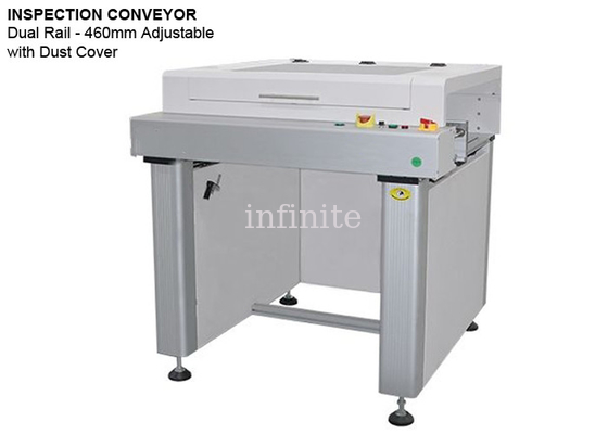 100VA PCB-Inspektionsförderer SPS-Steuerung Dual Rail High-End mit Staubschutz