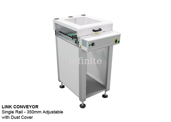 110/220 V SMT Link Conveyor Max 100 VA PCB Handling Conveyor With Dust Cover