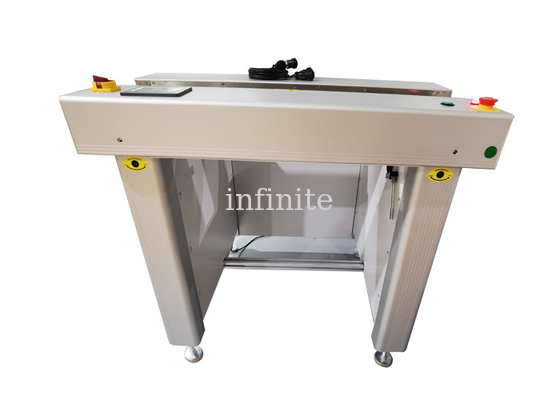 0,8 m bis 1 m PCB-Inspektionsförderer Dual Rail High End mit Staubschutz